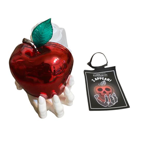 Bath & Body Works Evil Apple Skull Witch Hand Wallflower Plug-In Night Light Up - Picture 3 of 7
